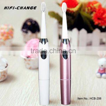 HCB-206 2017 Private Label Portable ultrasonic toothbrush heads