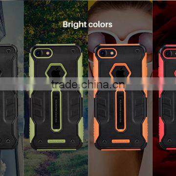 ORIGINAL NILLKIN Stronger Defender 4 Rubber Rugged Cover Case for IPhone 7 ALLOY KICKSTAND CASE ROBOT KICKSTAND CASE photo-4