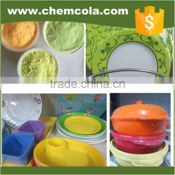 Melamine-formaldehyde moulding compound for water resistant bowl, chopsticks