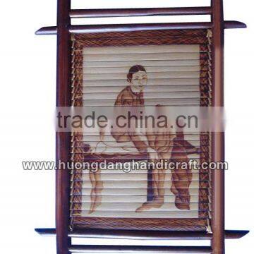 Vietnam bamboo painting with cheapest price