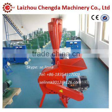 7.5hp CF198A gasoline engine hammer mill for wood chips/stalk/straw