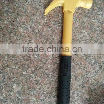 steel pipe handle claw hammer with low price