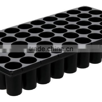 50 slot black PS plastic gardening indoor seed tray