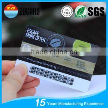 CR80 Printable PVC Barcode Membership Card