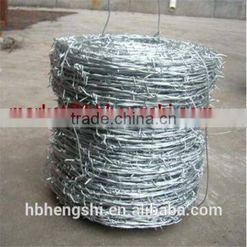 1.8mm*500m G.I Barbed Wire for Sale with Low price