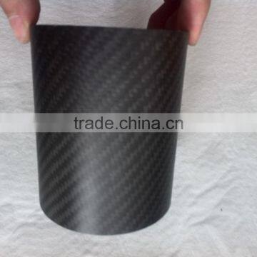 22mm 25mm 30mm 3K twill/plain carbon fiber tube with high strength