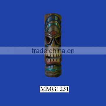 New resin hawaii tiki mask for decoration