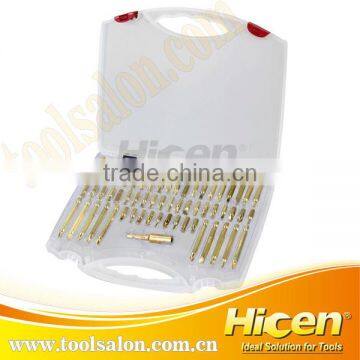 Brass Coated 60PCS Drill Bits Set