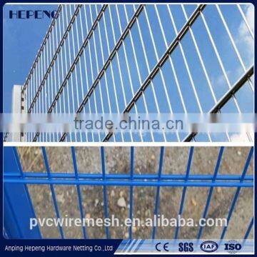 Welded steel wire double wire fence with factory price