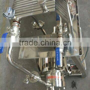 Stainless Steel SS 304/316 Wine Plate Filter Press From Wenzhou photo-4