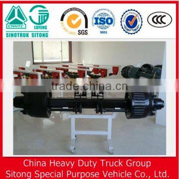 China Semi-trailer 16t Round Beam German Axle for Sale photo-6