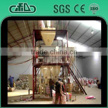 Whole product line sheep feed production machine