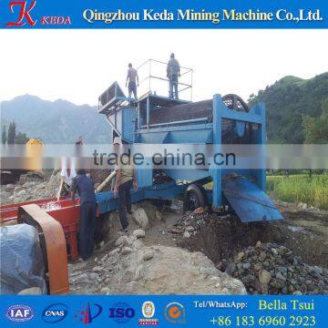 Gold Trommel Washing Machine/placer Mining Equipment/rotary Scrubber photo-6