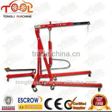 1 ton hydraulic floor engine crane