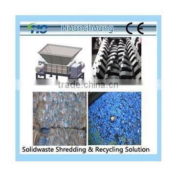 Scrap Plastic Pallet/Can Crusher for Mass waste processing