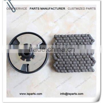 #35 Chain 5/8" Bore 11 Tooth Max Torque Clutch and #35 Chain Mini Bike Go Kart Parts photo-5