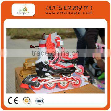 Adjustable wheels quad roller inline skate wholesale