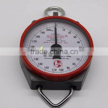 hanging portable mechanical spring luggage scale