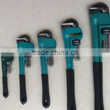 Wells Factory CE 18" High Carbon Steel Forged Pipe Wrench for Rigging photo-2