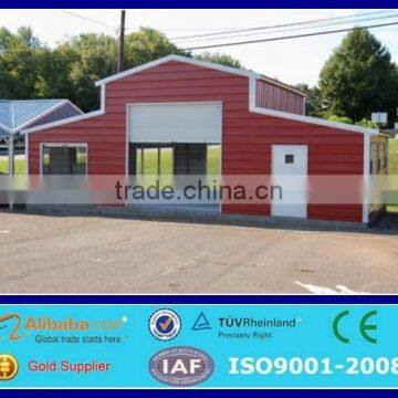 high quality steel prefabricated garagres new!