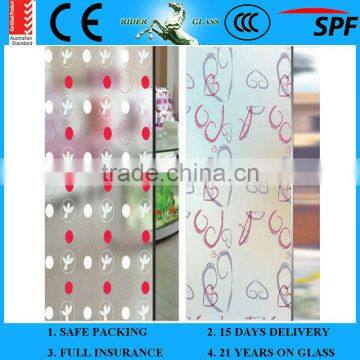 3-19mm Colored Glass Decoration