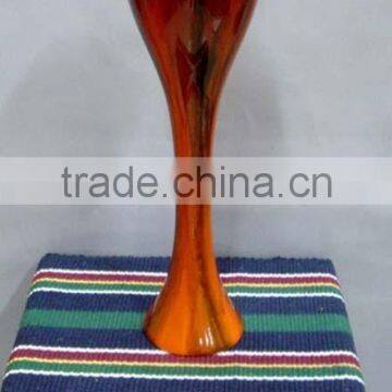 2015 Fashion Design Fiberglass Paint Tall Flower Vase for Sale photo-5