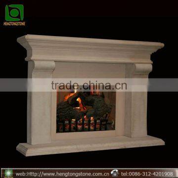 Indoor Marble Fireplace Mantel Shelf photo-1
