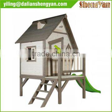 Kids Cubby House , Wood Children Playhouse photo-2