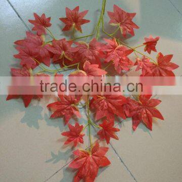 CHY070910 Artificial Red Maple Tree Leave/hanging Maple Leaf/decorative Tree Leave Craft photo-2