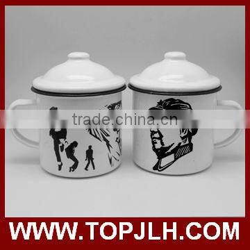 Hot New Products Restaurant Branding Enamel Mug Cup Custom Print photo-5