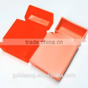 2016 Fashion & eco-friendly Logo printed silicone cigarette case