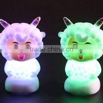 Promotional Gift Night Light Soft Toy, animal led kids night light toys, kids night light soft toys