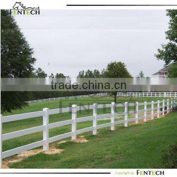 High Quality Vinyl Horse Paddock Fence photo-2