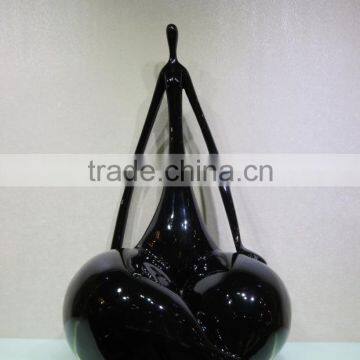 Resin Lady Resin Woman Home Decoration, Office Decoration, Hotel Decoration Fat Lady Figure Statue for Decoration Use Sculpture photo-3