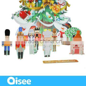 intersted nice models paper puzzle toy Merry christmas