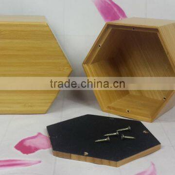Good Quality Best-selling Bamboo Diamond Shape Human Urn photo-3