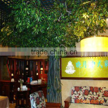 LXY081000 Factory Cheap Artificial Banyan Trees Plastic Ficus Bonsai Tree for Sale photo-2