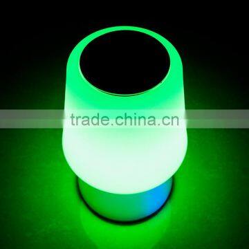 Portable Smart LED Bluetooth Light Speaker With Colorful Lamp photo-6