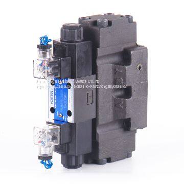 DSHG Электрически управляемый гидравлический направляющий электромагнитный клапан photo-3