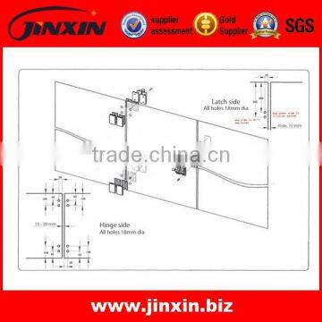8-12mm Frameless Glass Pool Fence With Lock photo-2