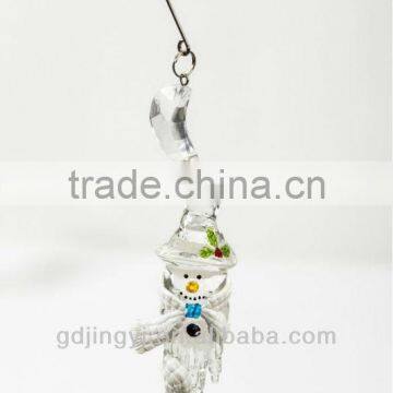 Acrylic Snowman Head Icicle Xmas Hanging Decorations photo-4