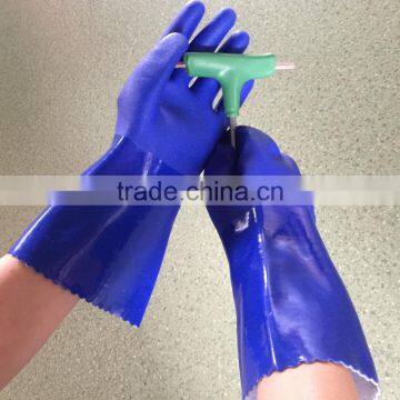 NMSAFETY waterproof fishing pvc glove