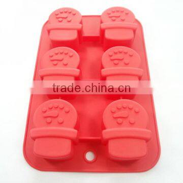 Snowman baking mold | silicone muffin pan | silicone cake moulds