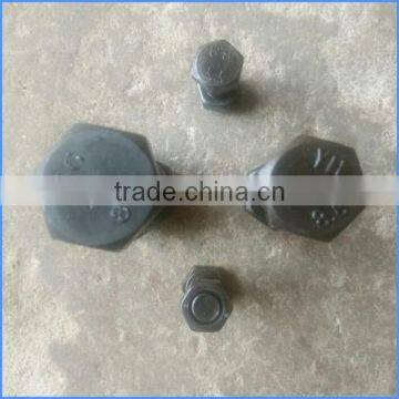 Grade 8.8 DIN931 DIN934 Carbon Steel Bolt and Nut photo-3