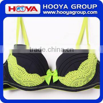 Beautiful Modern Girls Sexy Bra And Panty Set With Push Up Bra photo-2