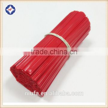 PET plastic without metal wire twist ties for food packaging