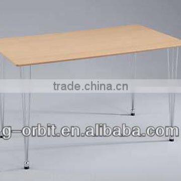 Design Steel Modern Wooden Office Table photo-6