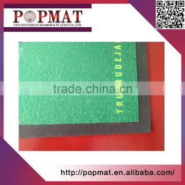 Custom Full Color Club Non Woven Fabric Promotional Rubber Bar Mat photo-3