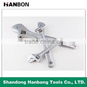 Chrome Plated Adjustable Wrench/Spanner