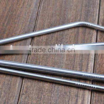 Bent Drinking Straw 4pcs/Set Metal Straw photo-4